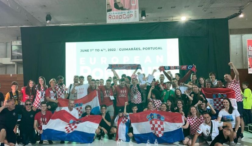 Croatians win 4 golds at Euro RoboCup in Portugal