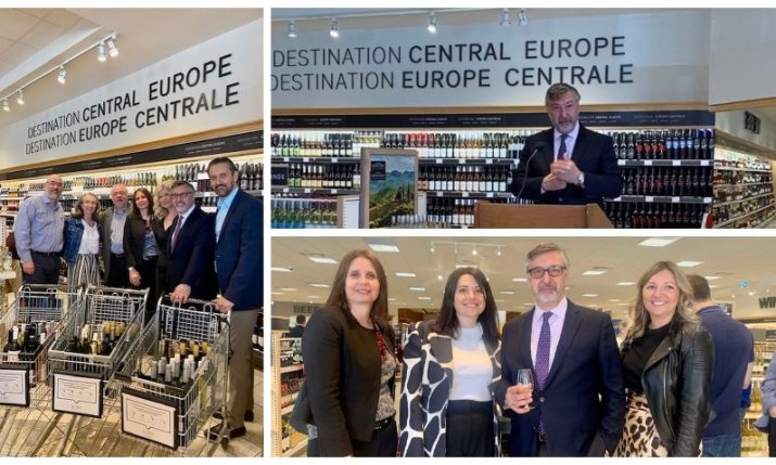 Croatian wine in Canada