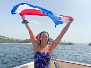 Dina Levačić becomes first Croatian woman swim Strait of Gibraltar
