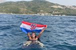 Dina Levačić becomes first Croatian woman to swim Strait of Gibraltar