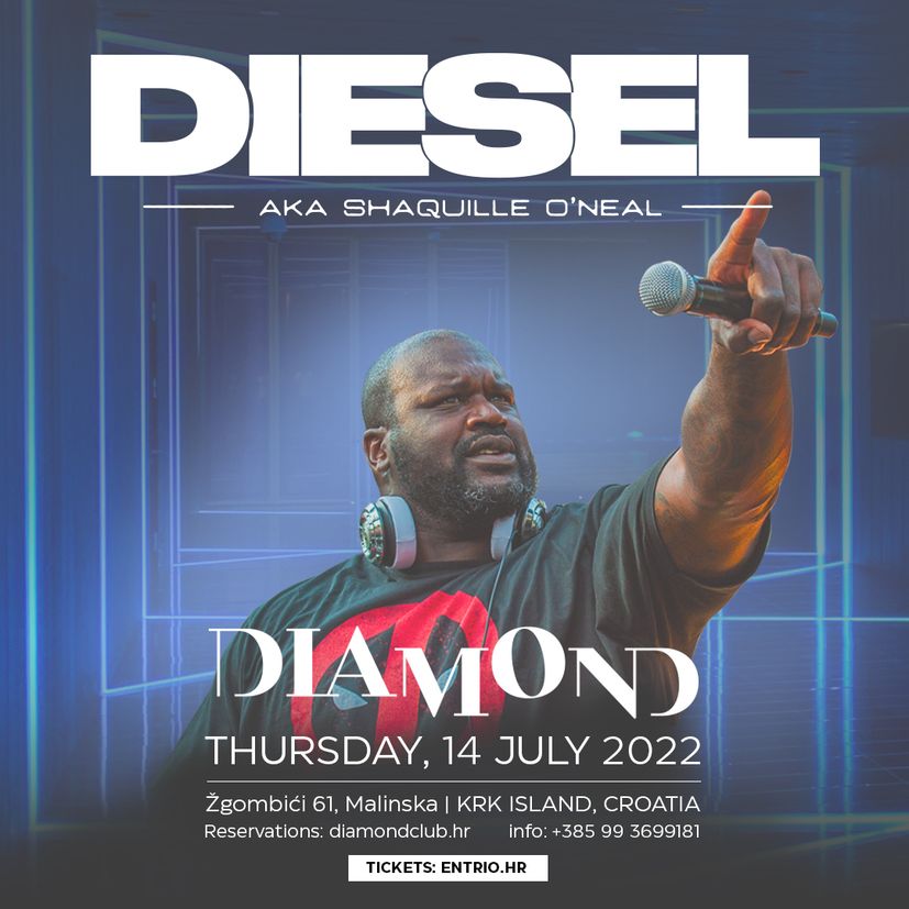 Shaquille O’Neal to perform on island of Krk 