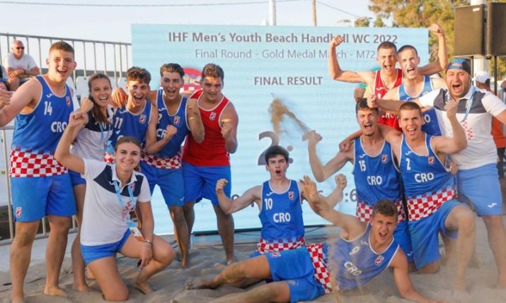Croatia becomes junior World Beach Handball Champions for first time 