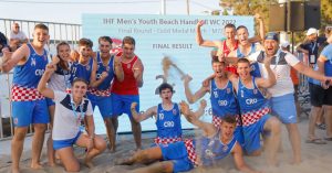 Croatia becomes junior World Beach Handball Champions for first time 