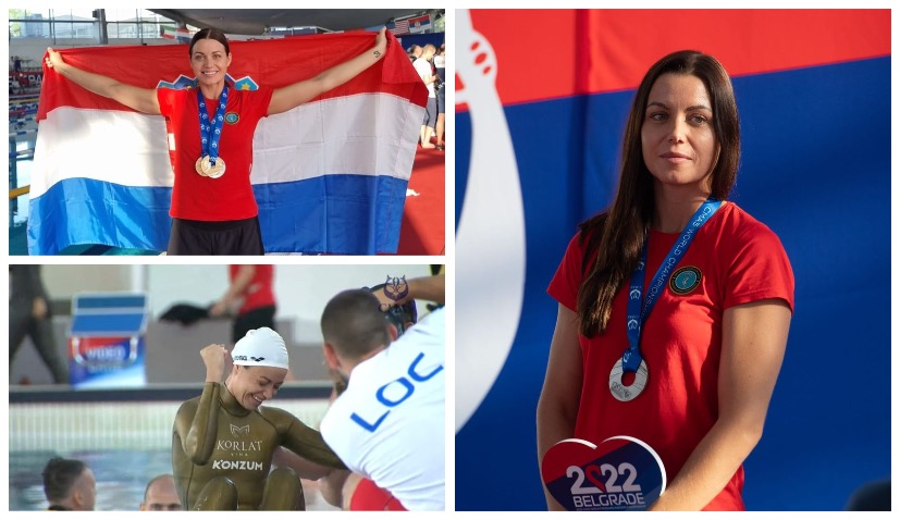 Croatia’s Mirela Kardašević wins two golds and sets two new world freediving records at World Championship
