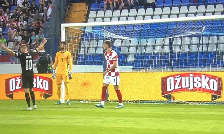 Austria shock Croatia in Nations League opener in Osijek 