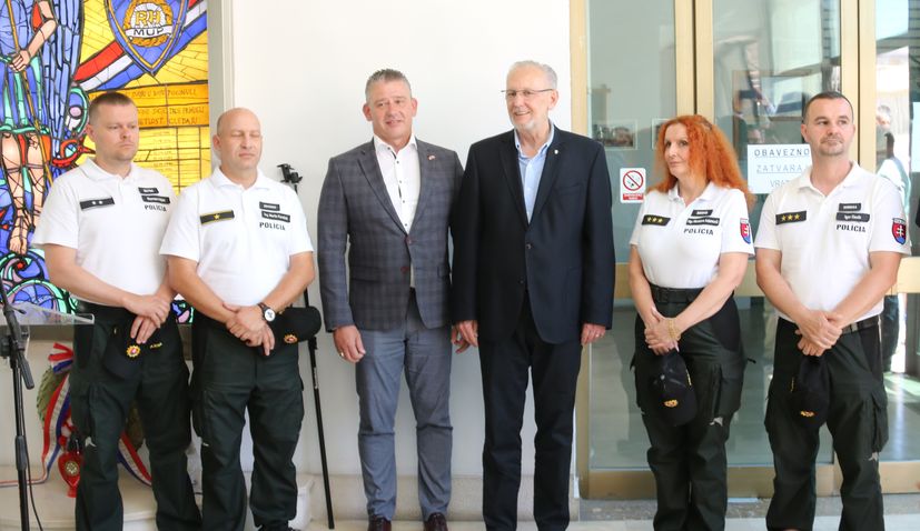 Eight Slovak police officers coming to Split during summer season
