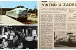 Check out the first Zagreb-Zadar express train service which launched 54 years ago