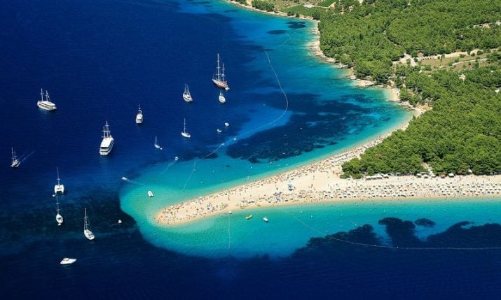 Top 20 bluest waters in the world features three Croatian