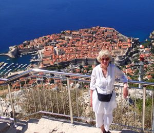 British author’s research trip to Croatia