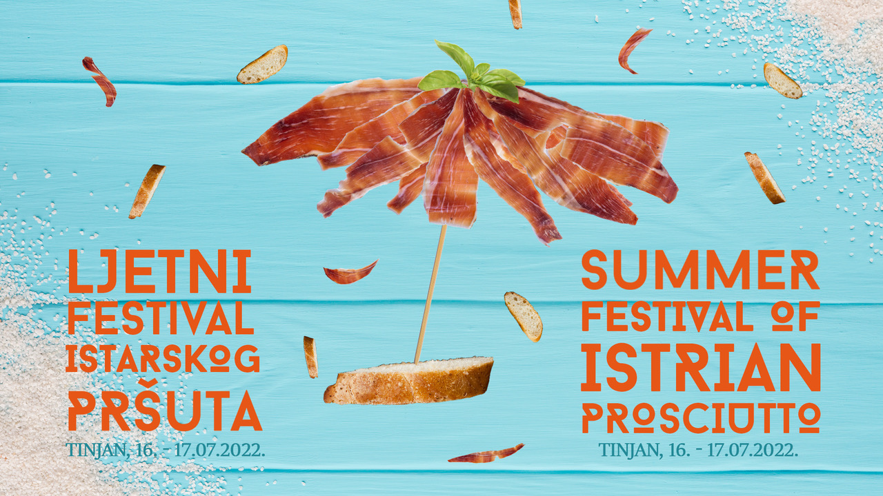 Summer festival of Istrian pršut in Tinjan