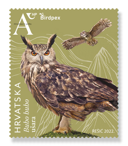 our protected birds in Croatia grace new commemorative stamps 