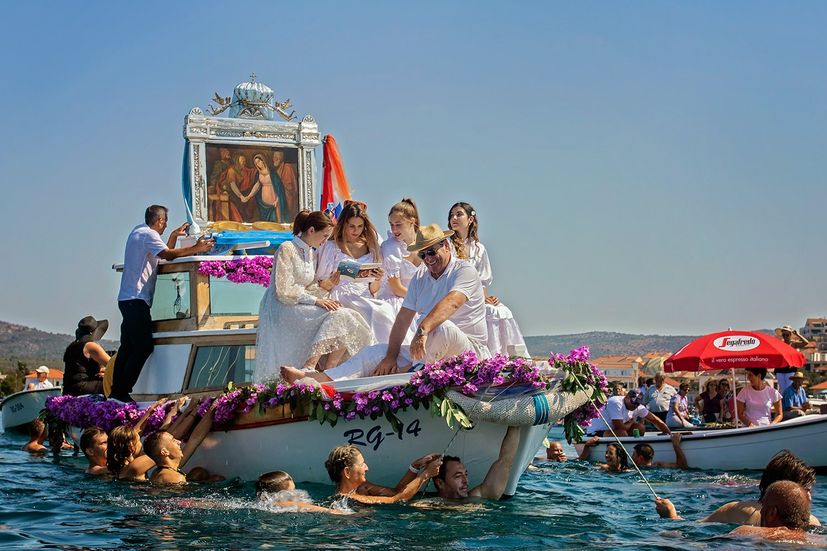 300-year-old tradition held in the Croatian coastal town of Rogoznica