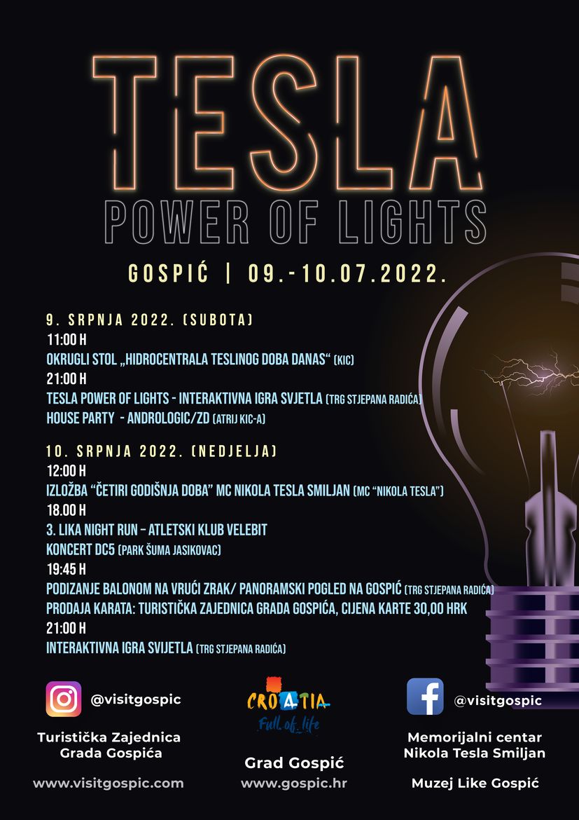 Jeg er stolt moden Bogholder Tesla Plakat 2022-final | Croatia Week