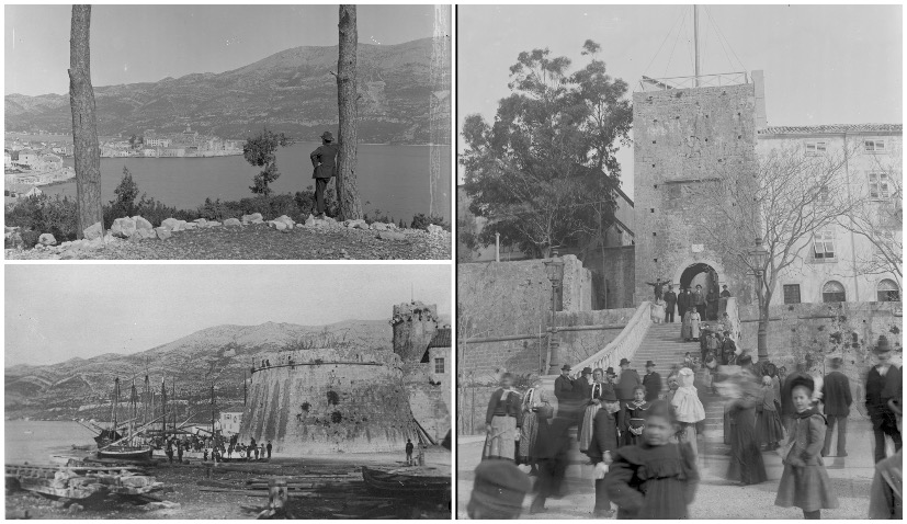 How Korčula island looked over 100 years ago