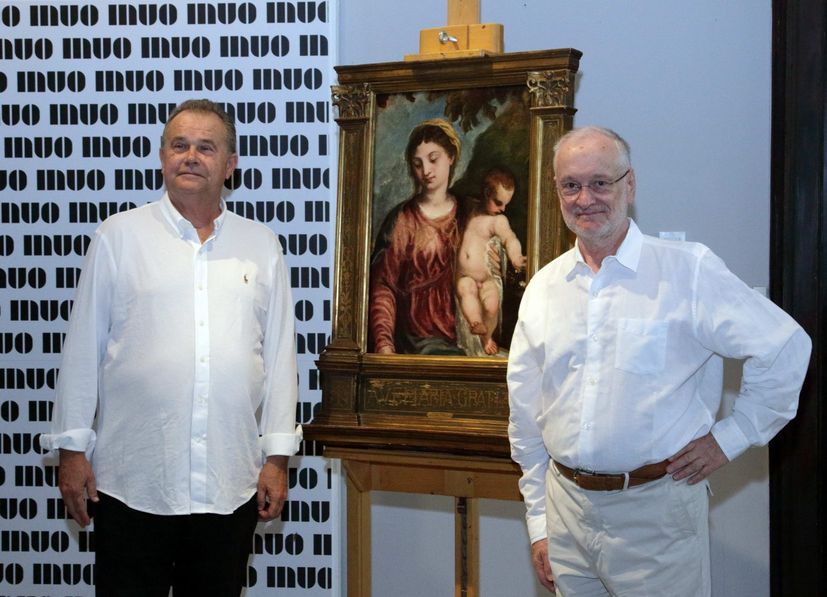 La peinture de la Vierge à l'enfant devient la propriété permanente du musée croate