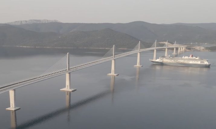Pelješac Bridge to open on July 26