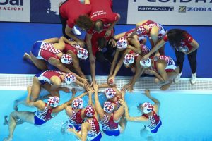 Croatian women’s water polo team writes history