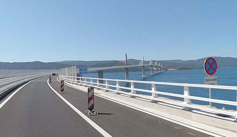 Take a virtual drive over Pelješac Bridge as first ‘street view’ created 