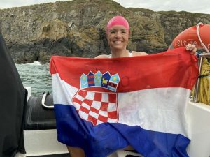 Dina Levačić becomes first Croatian to swim the North Channel