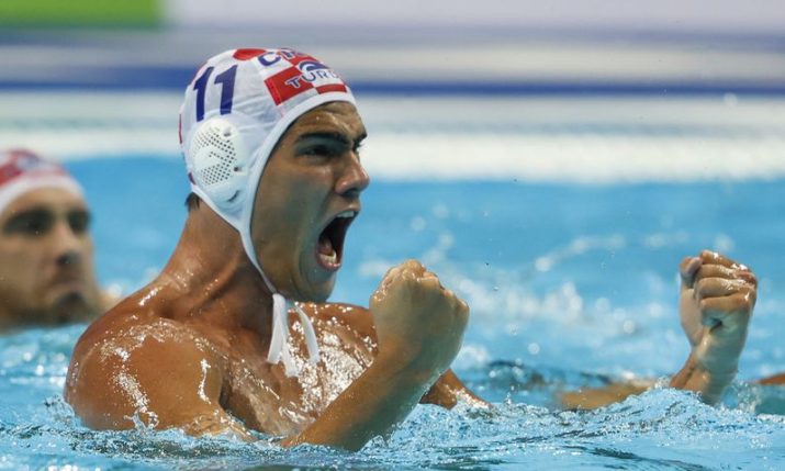 Croatia into the semi-finals of the European Water Polo Championship