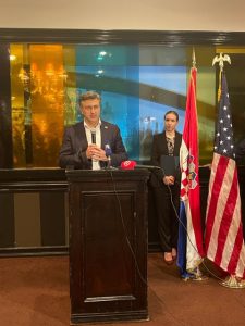 Croatian community in New York hosts PM and officials