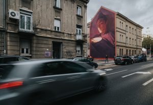 Massive new mural goes up in downtown Zagreb 