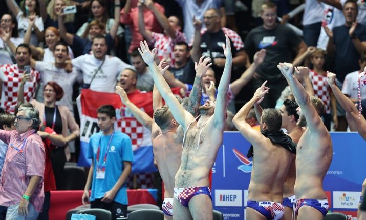 Croatia are the water polo champions of Europe 