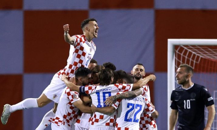 Croatia beats Denmark to go top of Nations League group