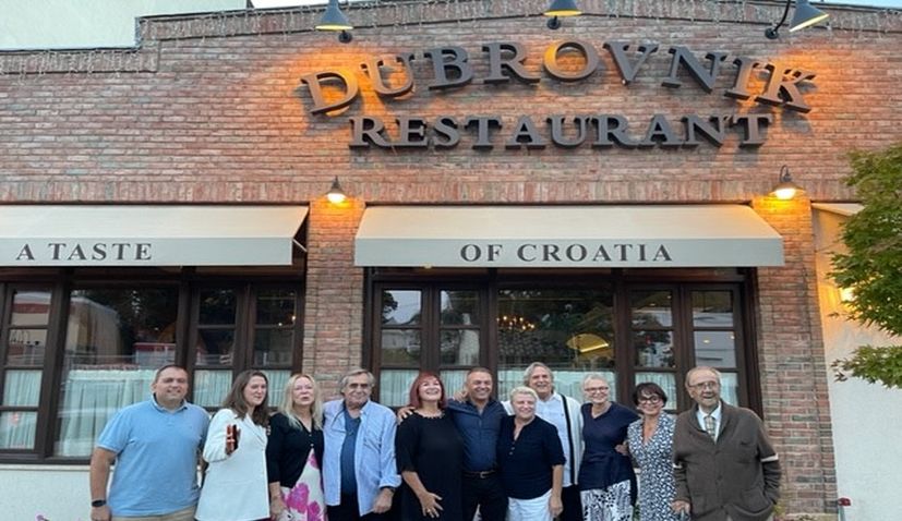 New York’s Dubrovnik community host former mayor