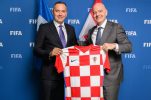 FIFA President hosts Croatian Football Federation delegation in Paris