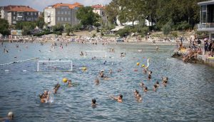 Croatian water polo stars of the future in Split