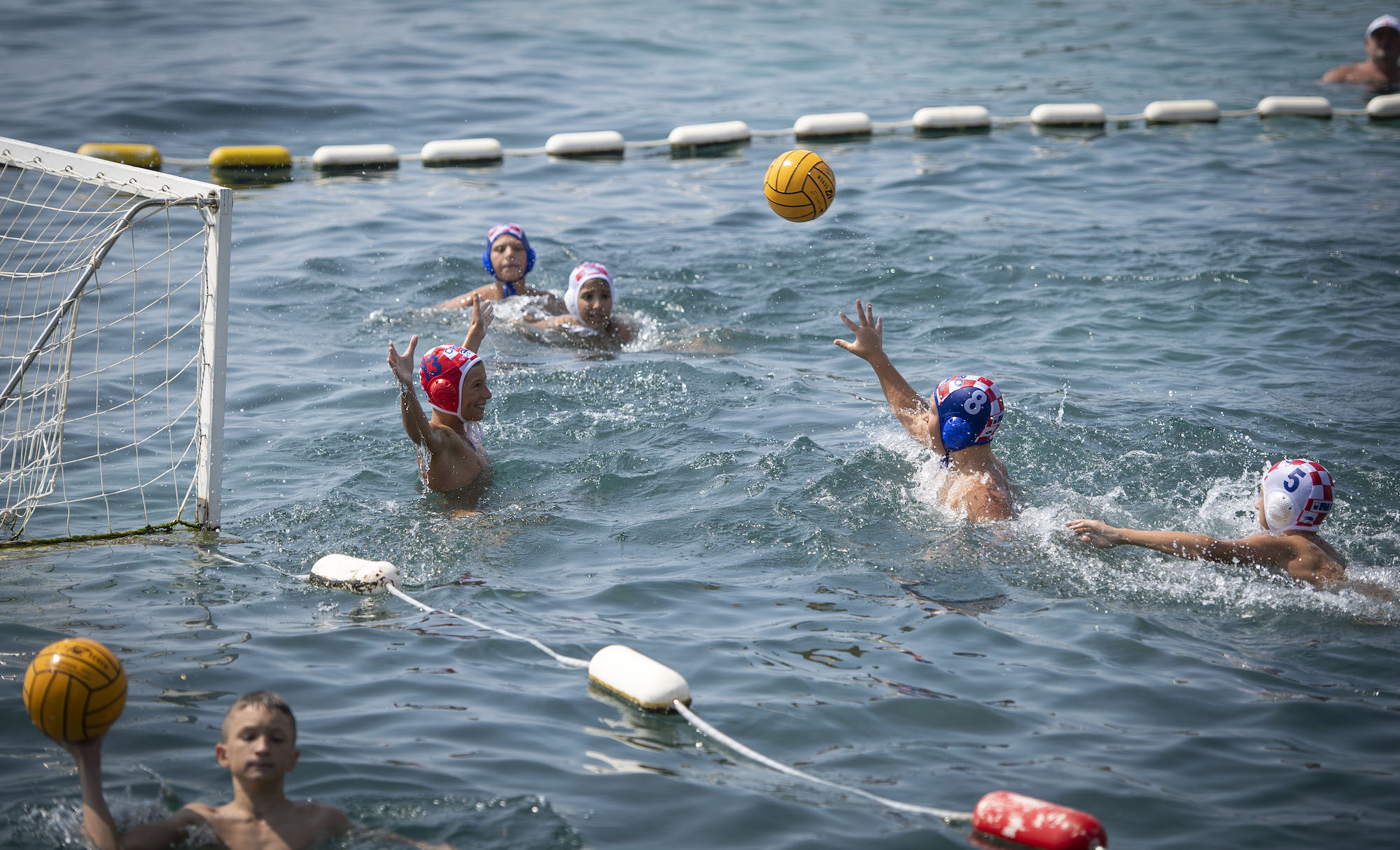 Croatian water polo stars of the future in Split 