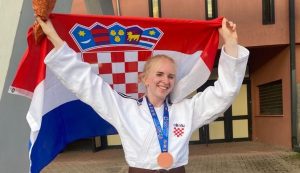 Croatia's Jelena Brešković wins bronze medal at Judo European Championships for visually impaired