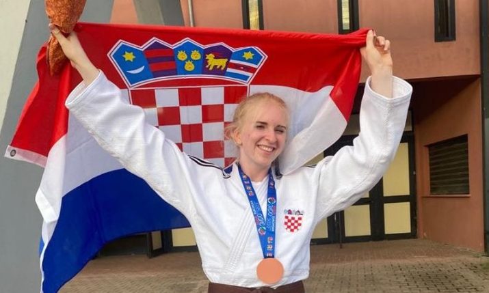 Croatia’s Jelena Brešković wins bronze medal at Judo European Championships for visually impaired