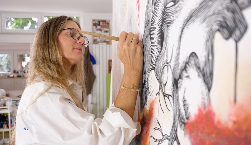 Talented Chilean artist living in Croatia: The trace of Consuelos journey