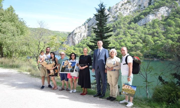 Krka National Park welcomes one millionth visitor 