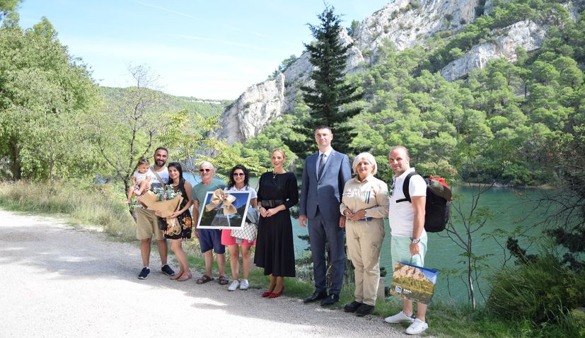 Krka National Park welcomes one millionth visitor 