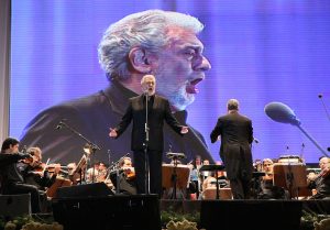 Placido Domingo performing in Zagreb in November