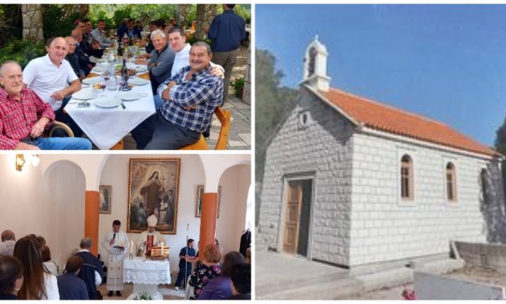 PHOTOS: Kozarica on Mljet gets new chapel after four decades 