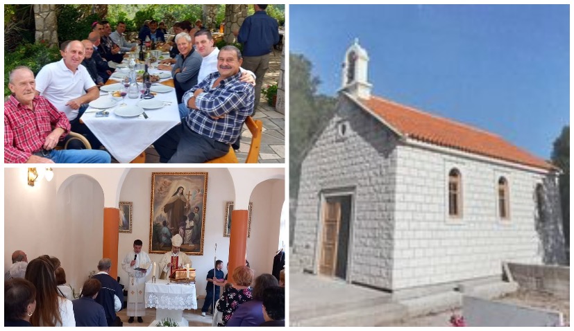PHOTOS: Kozarica on Mljet gets new chapel after four decades 