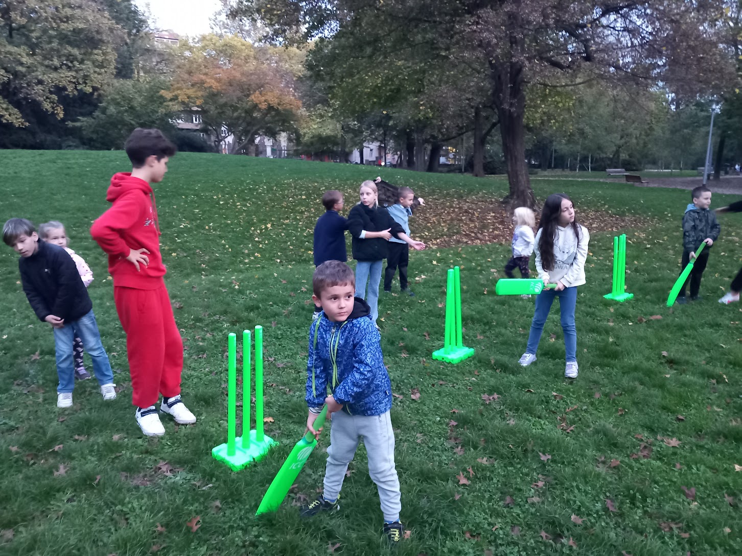 Ukrainian children refugees assimilating to life in Zagreb thanks to cricket programme 