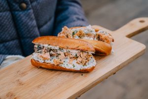 Some of the interesting foods on offer at Advent in Zagreb