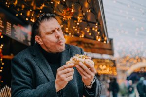 Some of the interesting foods on offer at Advent in Zagreb