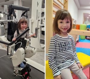 Helping little Croatian girl Tia who has one wish - to walk on her own