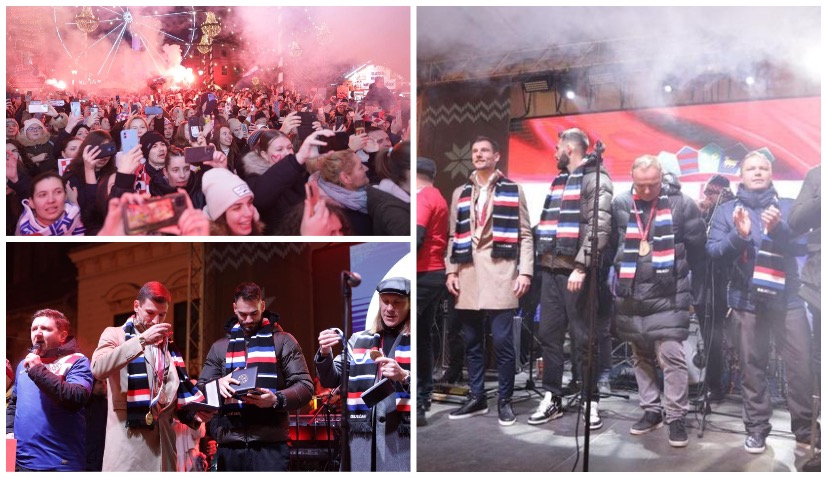 Croatian World Cup stars welcomed in their home cities across the country