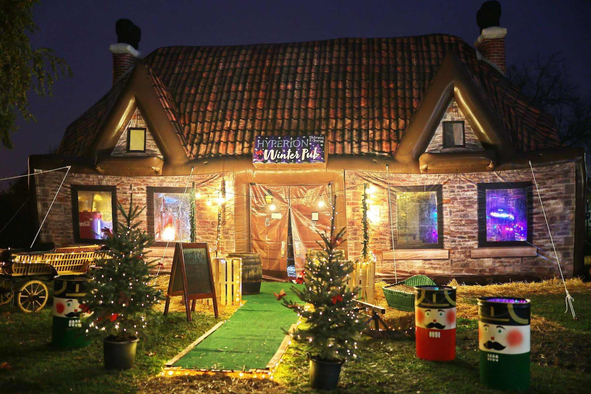 Take a look at the only Pop-Up Christmas Pub in Croatia