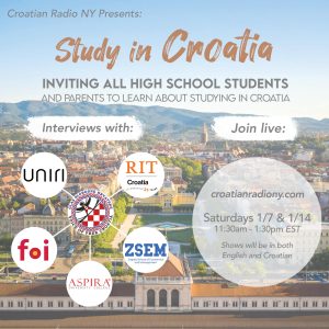 Podcast ‘Study in Croatia” presented by the Croatian Radio New York