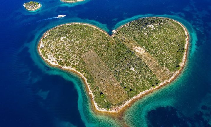 Part of Croatia’s famous heart-shaped island for sale for €10 million 