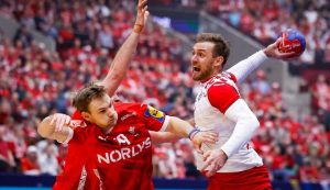 Croatia Denmark at World Handball Championship