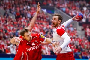 Croatia Denmark at World Handball Championship